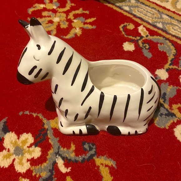 Ashland Accents Ceramic Zebra Planter Poshmark